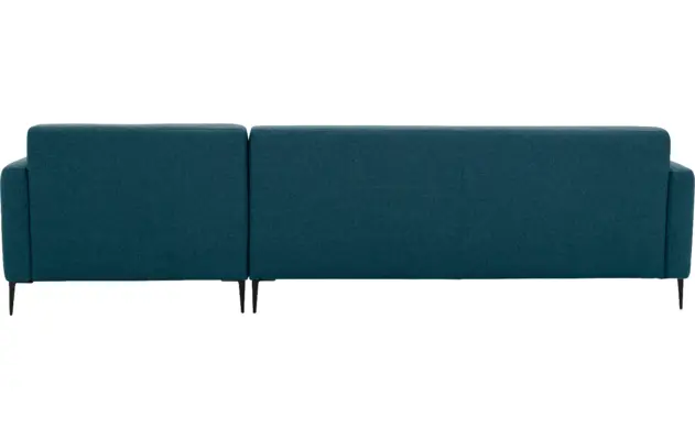 Goossens loungebank key west blauw stof - 8181098-56-05-gespiegeld