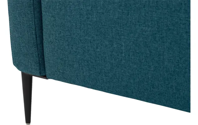 Goossens loungebank key west blauw stof - 8181098-56-08-gespiegeld