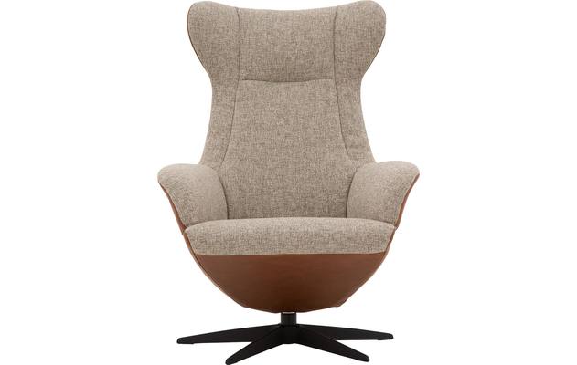 Goossens excellent relaxstoel avec bruin leer - 8181130-01