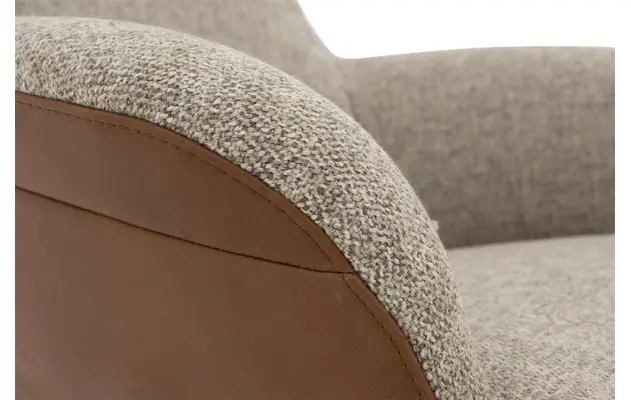 Goossens excellent relaxstoel avec bruin leer - 8181130-16