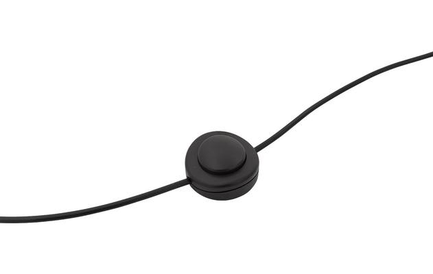 Goossens excellent vloerlamp marina zwart metaal - 8181135-09