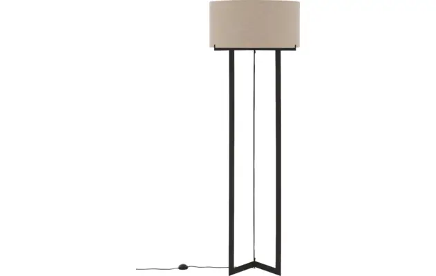 Goossens excellent vloerlamp morris zwart metaal - 8181137-01