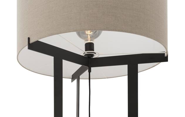 Goossens excellent vloerlamp morris zwart metaal - 8181137-04