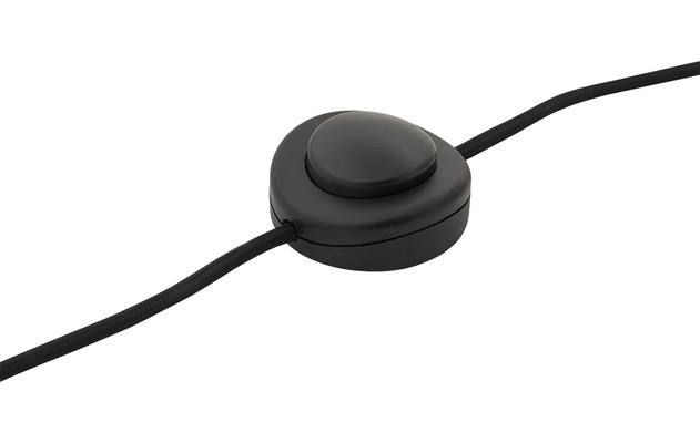 Goossens excellent vloerlamp morris zwart metaal - 8181137-05