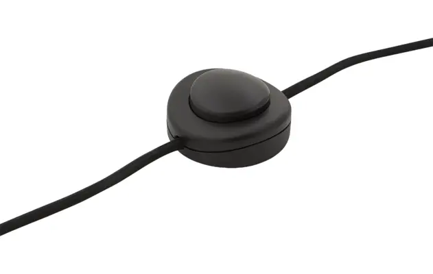 Goossens excellent vloerlamp morris zwart metaal - 8181137-05