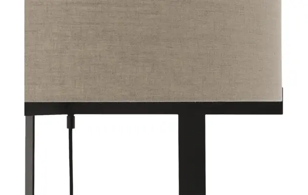 Goossens excellent vloerlamp morris zwart metaal - 8181137-06