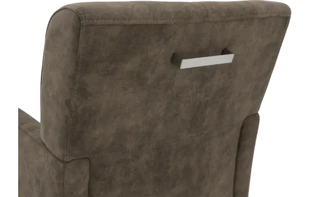 Goossens eetkamerstoel alex bruin microvezel - 8181157-05