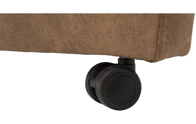 Goossens eetkamerstoel alex bruin microvezel - 8181158-06