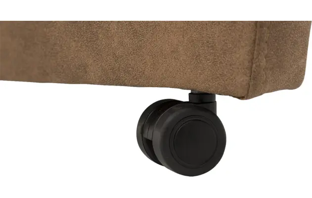 Goossens eetkamerstoel alex bruin microvezel - 8181158-06