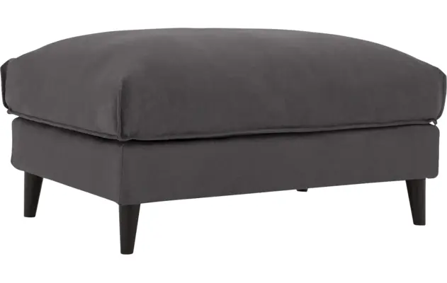 Goossens hocker jonas grijs stof - 8181163-1456-02
