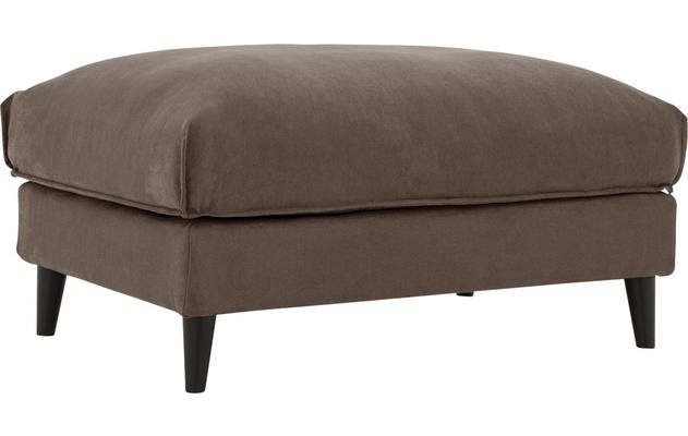 Goossens hocker jonas grijs stof - 8181163-1458-02