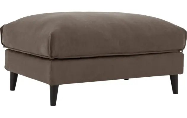 Goossens hocker jonas grijs stof - 8181163-1458-02