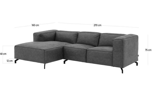 Calvin - 2 zits + chaise longue links