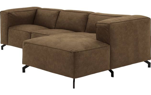 Goossens loungebank calvin groen micro leer - 8181170-626-03