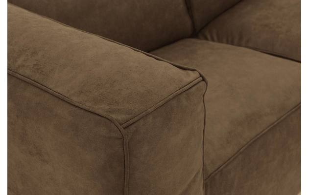 Goossens loungebank calvin groen micro leer - 8181170-626-09