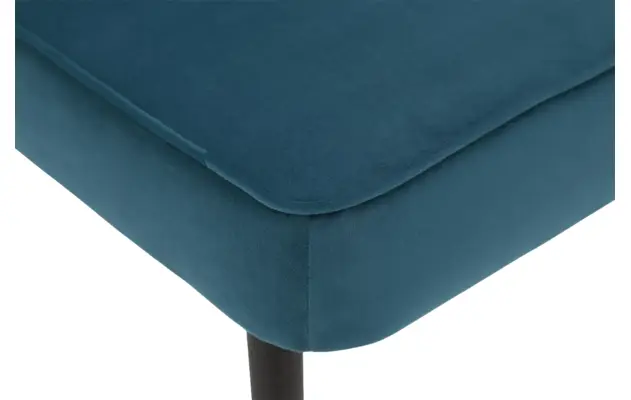 Goossens eetkamerstoel rob blauw stof - 8181186-06