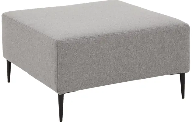 Goossens hocker key west grijs stof - 8181224-02