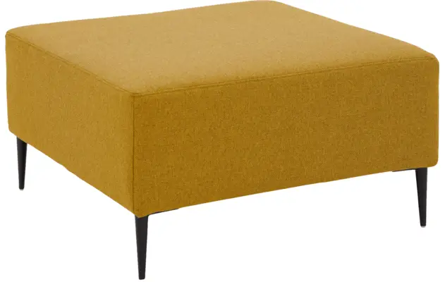 Goossens hocker key west geel stof - 8181224-372-02