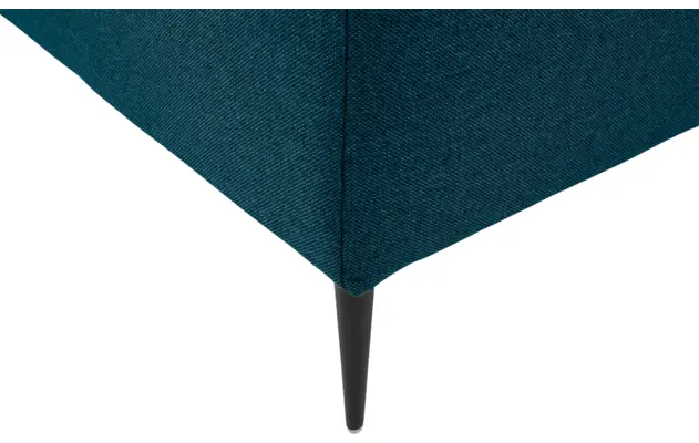 Goossens hocker key west blauw stof - 8181224-56-03