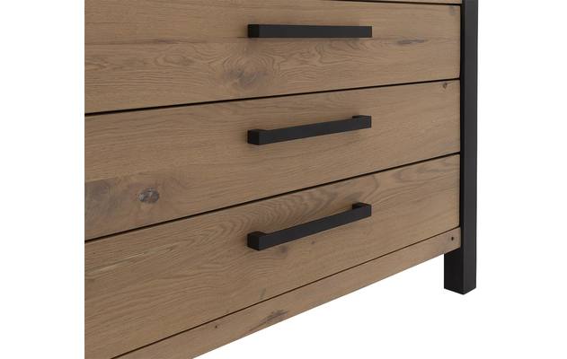 Goossens wandmeubel santos bruin eiken - 8181401-05