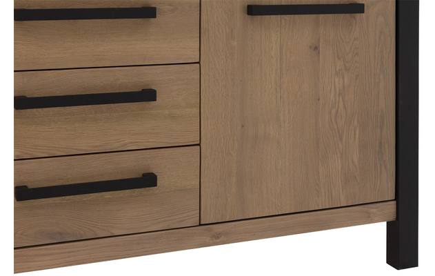 Goossens wandmeubel santos bruin eiken - 8181402-08