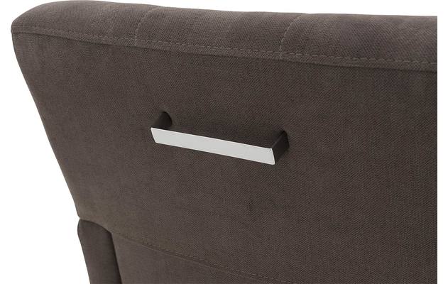 Goossens eetkamerstoel oliver bruin stof - 8181413-09