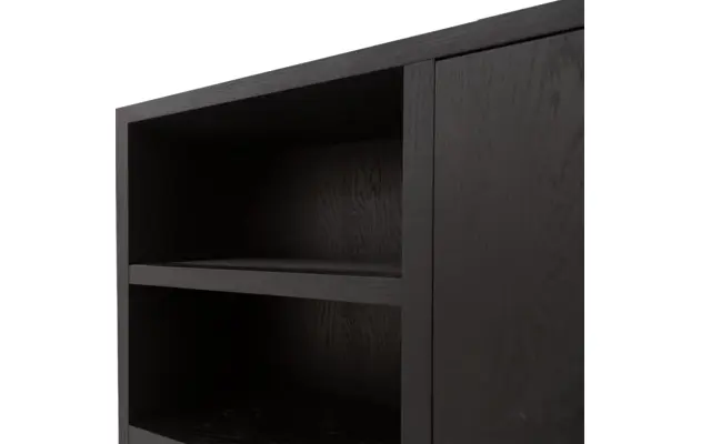 Goossens opbergkast barcelona zwart eiken - 8181418-07