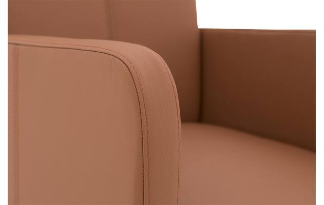 Goossens excellent eetkamerstoel riva bruin leer - 8181419-05