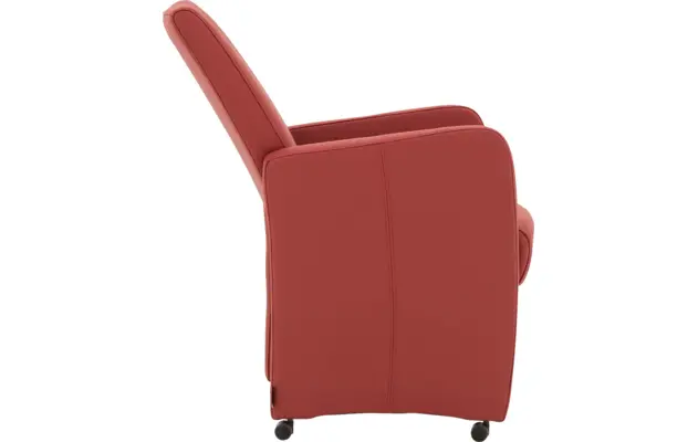 Goossens excellent eetkamerstoel riva rood leer - 8181420-05