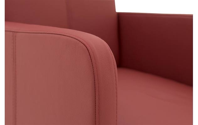 Goossens excellent eetkamerstoel riva rood leer - 8181420-08