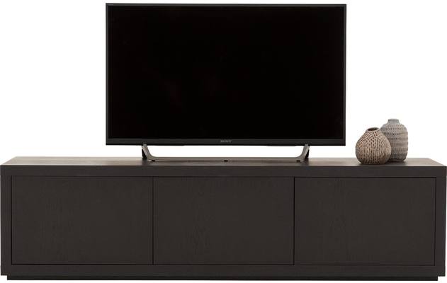 Goossens tv meubel barcelona zwart eiken - 8181421-02
