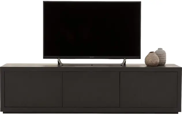 Goossens tv meubel barcelona zwart eiken - 8181421-02