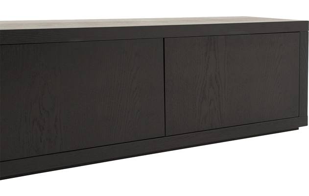 Goossens tv meubel barcelona zwart eiken - 8181421-08