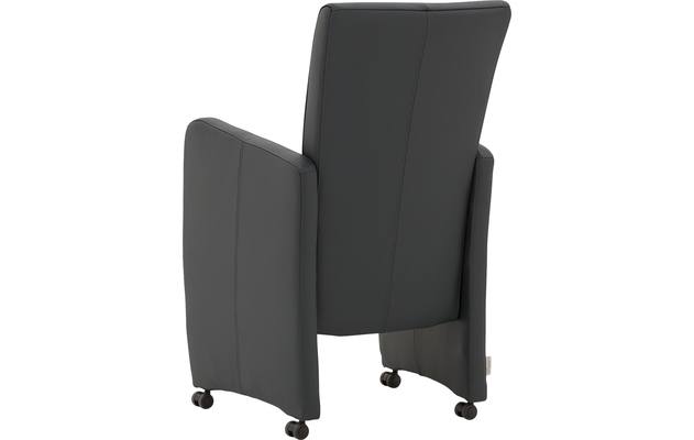 Goossens excellent eetkamerstoel riva grijs leer - 8181422-03