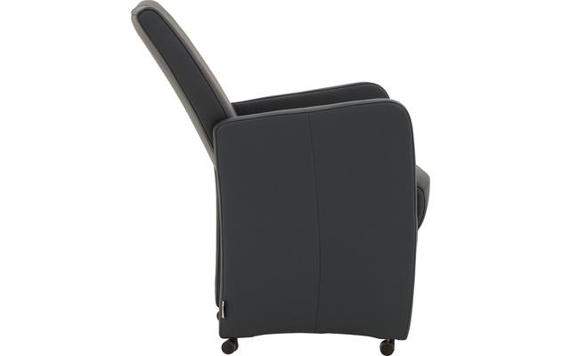 Goossens excellent eetkamerstoel riva grijs leer - 8181422-06