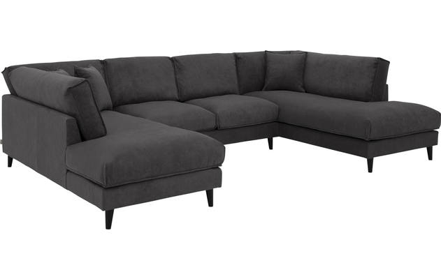 Goossens u bank jonas grijs stof - 8181490-1456-02