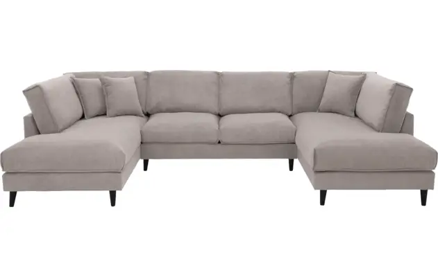 Goossens u bank jonas beige stof - 8181490-1459-01