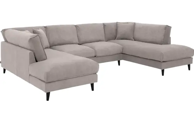 Goossens u bank jonas beige stof - 8181490-1459-02