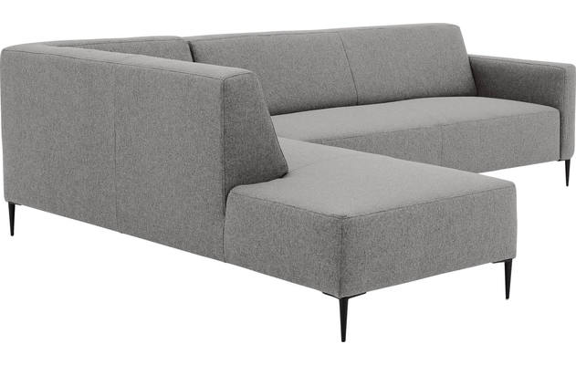 Goossens hoekbank key west grijs stof - 8181529-361-05-gespiegeld