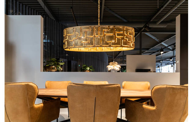 Goossens excellent hanglamp cecile brons metaal - 8181558-6