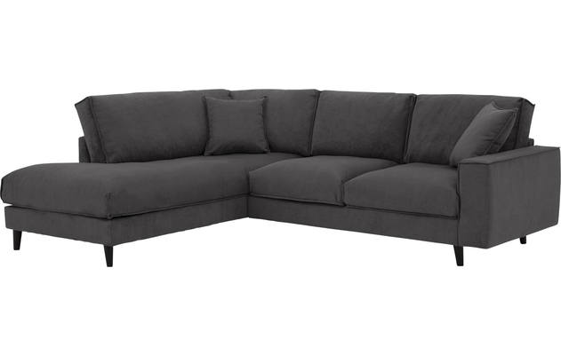 Goossens hoekbank jonas grijs stof - 8181633-1456-04-gespiegeld