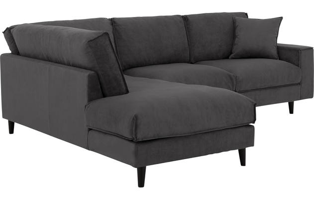 Goossens hoekbank jonas grijs stof - 8181633-1456-06-gespiegeld