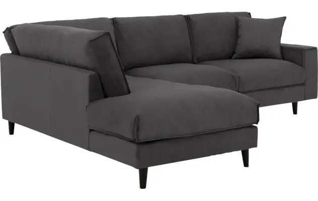 Goossens hoekbank jonas grijs stof - 8181633-1456-06-gespiegeld