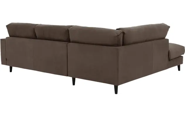 Goossens hoekbank jonas grijs stof - 8181633-1458-02-gespiegeld