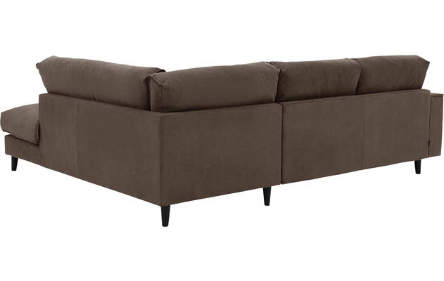 Goossens hoekbank jonas grijs stof - 8181633-1458-02