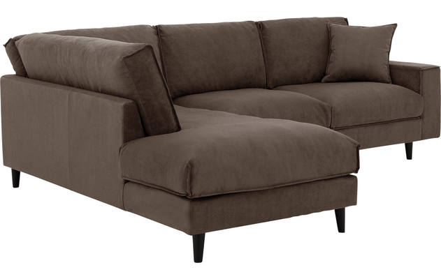 Goossens hoekbank jonas grijs stof - 8181633-1458-06-gespiegeld