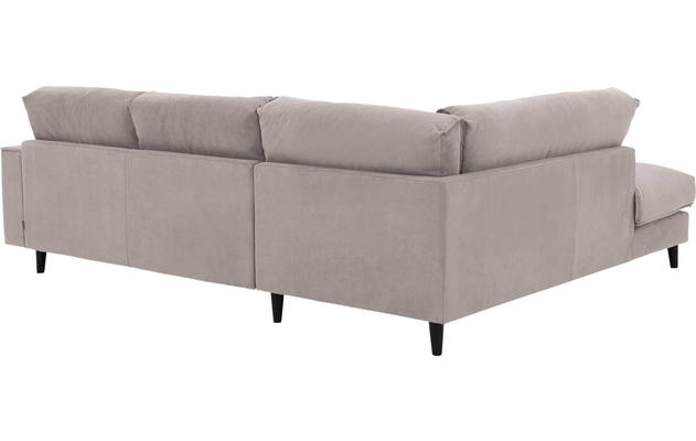 Goossens hoekbank jonas beige stof - 8181633-1459-02-gespiegeld