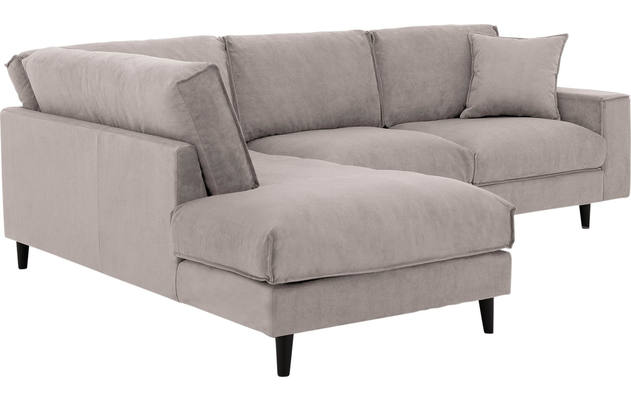 Goossens hoekbank jonas beige stof - 8181633-1459-06-gespiegeld