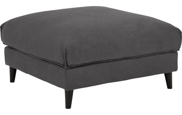 Goossens hocker jonas grijs stof - 8181635-1456-02