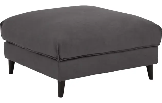 Goossens hocker jonas grijs stof - 8181635-1456-02